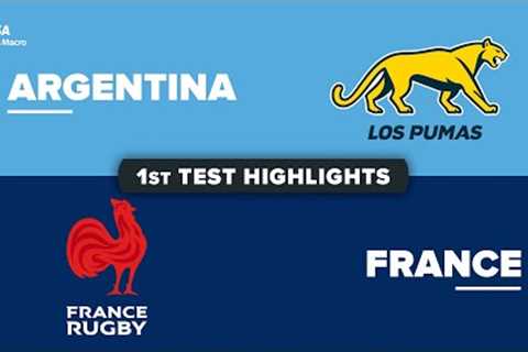 HIGHLIGHTS | ARGENTINA v FRANCE | July Internationals 2024 | First Test
