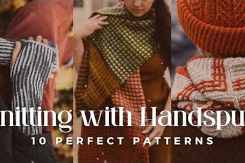 10 Knitting Patterns for Handspun