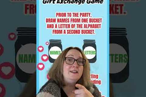 Holiday Family Game #familygames #christmasgames #giftexchange