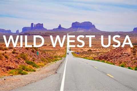 WILD WEST USA: Road Trip Nevada, Arizona &amp; Utah - All National Parks 4K