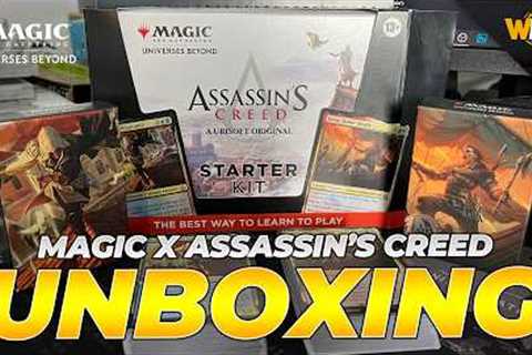 Assassin's Creed Fan Unboxes Magic: The Gathering Starter Kit