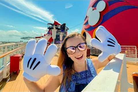 Boarding Day - Disney Magic Cruise to Lookout Cay!
