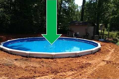 Dropping an Above Ground Pool in the Ground (the details)