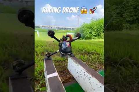 Racing Drones are INSANE 200km/h easy in 1sec.   #mckfpv #fpv #fpvdrone #tech #racingdrone #sendit