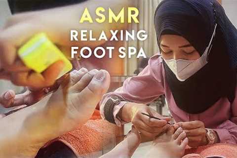 ASMR Pedicure | Meticulous Indonesian Foot Care &amp; Nail Trimming