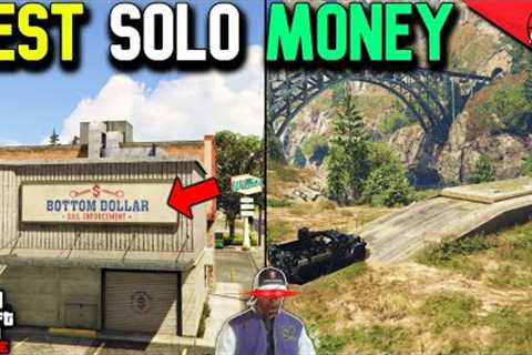 10 BEST Ways To Make MONEY As A SOLO In GTA Online