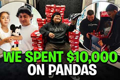 WE SPENT $10,000 ON PANDAS &amp; SOLD OUR SUPREME MORTAL KOMBAT MACHINE TO OHGEESY!