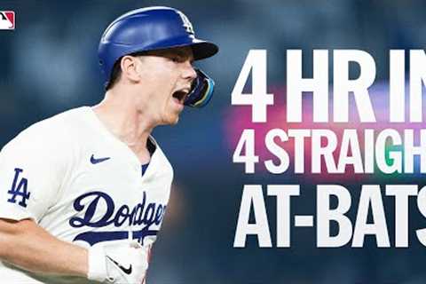 Will Smith homers in 4 consecutive at-bats! 🔥🔥🔥🔥