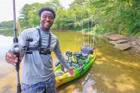 I Found A NEW Lake That Was LOADED With Fish Everywhere (Clear Water Fishermans Paradise)