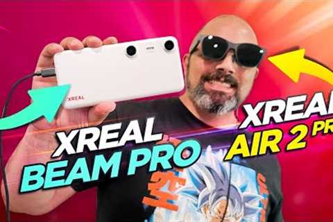 The Perfect Mobile Combo Xreal Beam Pro &amp; Xreal Air 2 Pro (Gaming, Movies...)