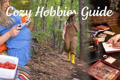 A Cozy Hobby Guide🍄 Seven different cozy hobbies you can try
