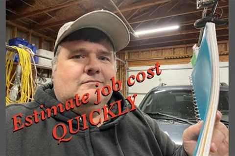 QUICK and EASY ESTIMATING for REMODELS!  YOU CAN DO IT!