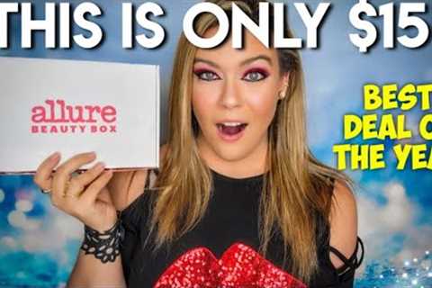 Allure Beauty Box July 2024 Unboxing + Coupon Code | ONLY $15 &amp; FREE SUNDAY RILEY!