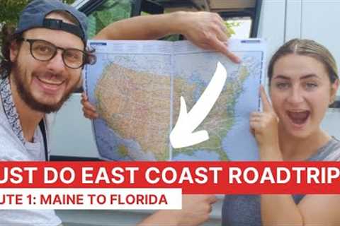 Best East Coast Road Trip USA: Maine Travel, Route One, Rt. 1, Maine to Florida, Transit Connect