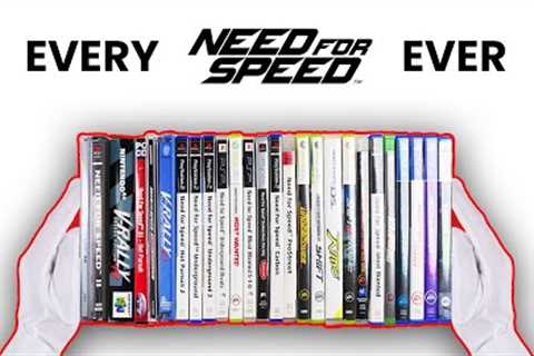 Unboxing Every Need for Speed + Gameplay | 2002-2023 Evolution