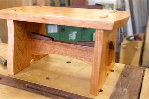 Japanese Joinery - Build a Step Stool