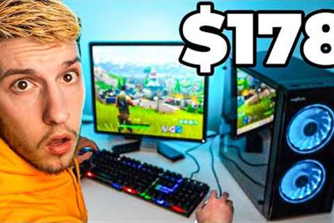 I Bought The World's Cheapest Gaming Setup!