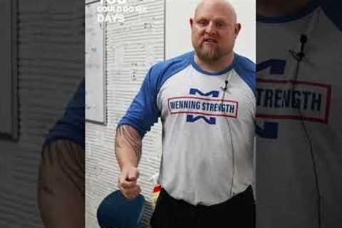 Construction worker strength training tips with Matt Wenning.