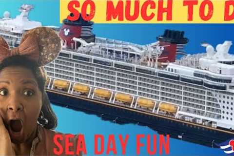 DISNEY FANTASY VLOG- DAY 2/ TOO MANY OPTIONS...NOT ENOUGH TIME