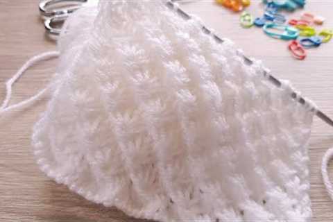 Easy Knitting Pattern for Beginners! How to knit! Ep.17 of 100!