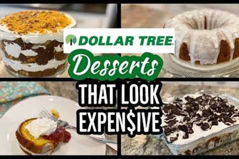 BUDGET DESSERT RECIPES // DOLLAR TREE DESSERTS FOR THE FAMILY