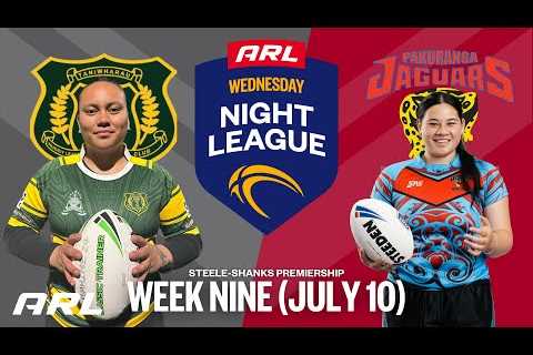 Taniwharau v Pakuranga Jaguars | ARL Wednesday Night League | Steele-Shanks Premiership