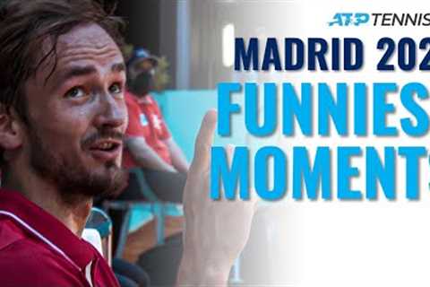 Funny Tennis Moments &amp; Fails From the 2021 Madrid Open!