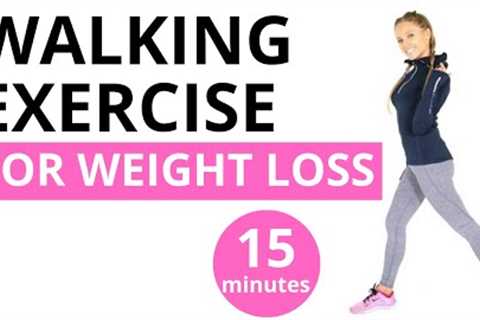 WALK AT HOME - WALKING EXERCISE FOR WEIGHT LOSS  - NO EQUIPMENT SUITABLE FOR BEGINNERS