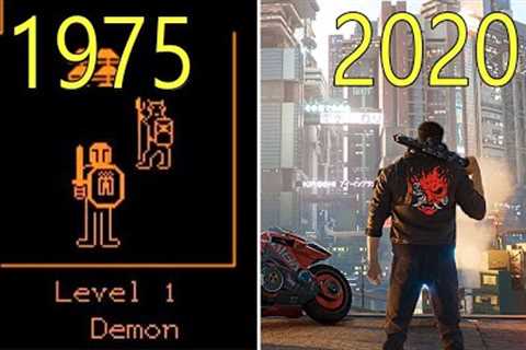 Evolution of Role Playing Games 1975 2020