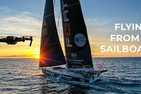 how to FLY A DRONE from a MOVING SAILBOAT: +20 Tips and Tricks
