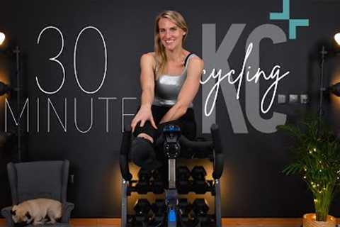 FULL SEATED Stationary Bike Workout for Beginners