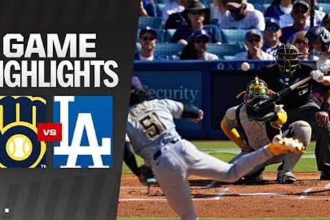 Brewers vs. Dodgers Game Highlights (7/6/24) | MLB Highlights