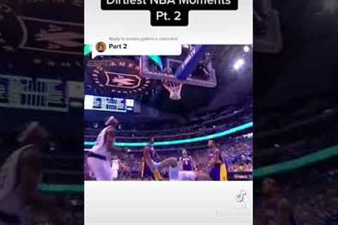 Dirtiest NBA Moments Pt. 2 #basketball #shorts #nba #trending #fight