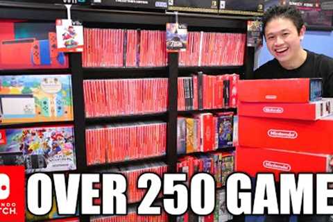 MASSIVE Nintendo Switch Collection of OVER 250 Games