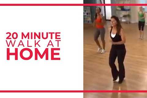 20 Minute Walk at Home Exercise | Fitness Videos