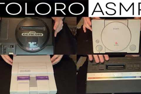 TOLORO ASMR - Video Game Consoles Collection