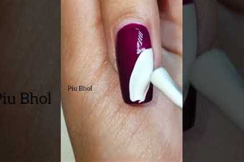 easy nail art design #nailart #shorts