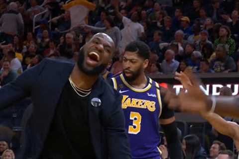 LeBron James FUNNY MOMENTS as a Lakers!