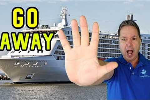 CRUISE SHIP BLOCKED FROM PORT FORCED TO TURN AROUND
