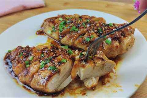 Honey garlic chicken ! Dinner ready in 15 minutes