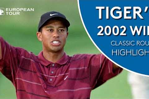 Tiger Woods shoots 66 to win 2002 WGC | Classic Round Highlights