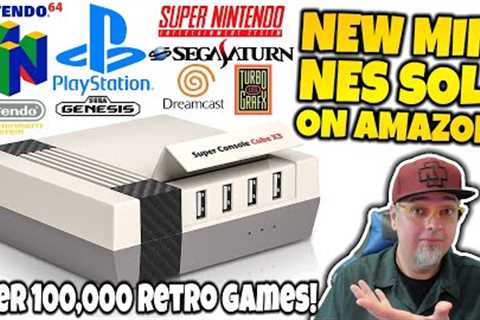 This Mini NES From AMAZON Has OVER 100,000 RETRO Games! NEW Super Console Cube X3!