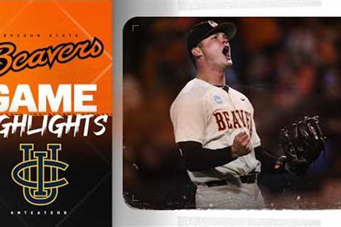Oregon State Baseball Highlights: 6/1/24 vs. UC Irvine