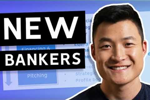 Advice for New Investment Banking Analysts