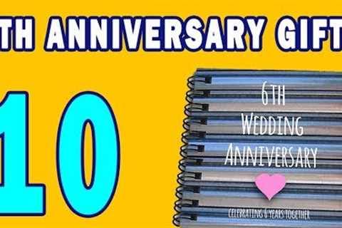 6th Wedding Anniversary Gifts | Just Amazing 6 Year Anniversary Gift Ideas