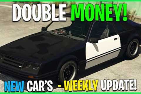 2 NEW COP CARS, DOUBLE MONEY, DISCOUNTS &amp; MORE - GTA ONLINE WEEKLY UPDATE!