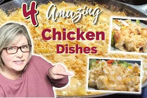 4 NEW MIND BLOWING Chicken Casseroles YOU MUST TRY | Quick &amp; Easy Chicken Recipes With A Twist!