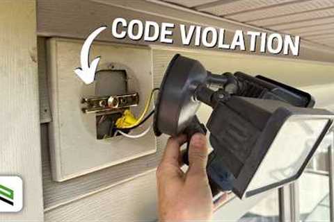 How To Install An Exterior Light And 3 Common Mistakes To Avoid