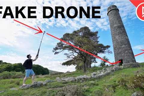 How To FAKE a DRONE SHOT with YOUR PHONE | Mobile Filmmaking Tips For Beginners