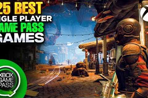 25 BEST SINGLE PLAYER XBOX GAME PASS GAMES YOU CAN PLAY THIS 2023 &amp; 2024